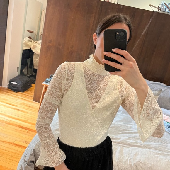 Intermix lace bodysuit - Picture 2 of 4